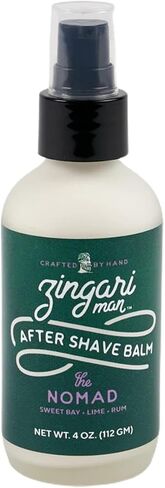 Zingari Man After Shave Balm - The Merchant - Post Shave Care Treatment, Aftershave Lotion Cream for Men - Hydrate, Soften, Soothe Irritated Skin, Razor Bumps on Face, Prevent Breakouts, 4oz in Saudi Arabia