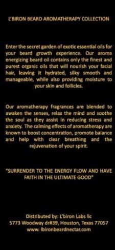 L'Biron Beard Nectar - Lavender Eucalyptus - Aromatherapy nectar that restores moisture, softens hair and reduces itch in Saudi Arabia