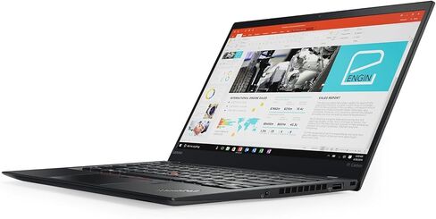 Lenovo ThinkPad X1 Carbon (5th Gen) - 14" FHD (1920x1080) Display (Intel Core i5-7300U, 16GB Ram, 256GB PCIe SSD, HDMI, Camera, WiFi) Win 10 Pro (Renewed) in Kuwait