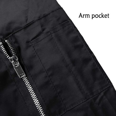 TOTNMC Men's Lightweight Jackets Bomber Jacket Softshell Windbreaker Coat Varsity Jacket in Saudi Arabia