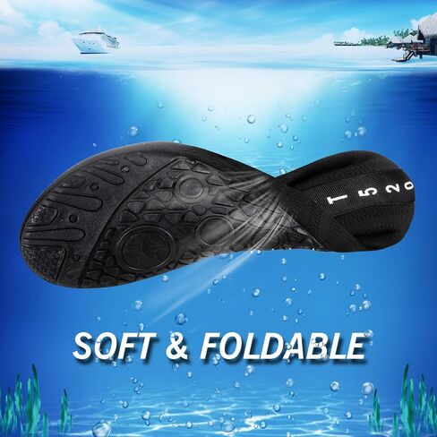 IceUnicorn Water Shoes Men Women Beach Swim Aqua Barefoot Socks Pool Quick Dry Yoga in Saudi Arabia