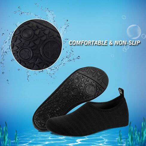 IceUnicorn Water Shoes Men Women Beach Swim Aqua Barefoot Socks Pool Quick Dry Yoga in Saudi Arabia