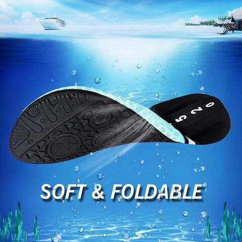 IceUnicorn Water Shoes Men Women Beach Swim Aqua Barefoot Socks Pool Quick Dry Yoga in Saudi Arabia