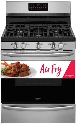 Frigidaire Gallery GCRG3060AF 5 Cu.Ft. Stainless Free-Standing Gas Range with Air Fry in Saudi Arabia