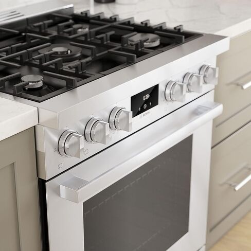 Bosch 800 Series HGS8055UC 30 Inch Freestanding Gas Range in Saudi Arabia