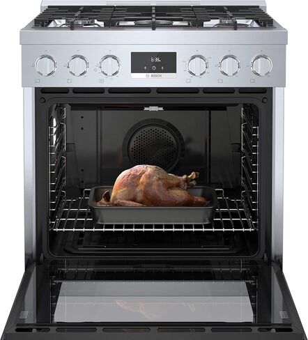Bosch 800 Series HGS8055UC 30 Inch Freestanding Gas Range in Saudi Arabia