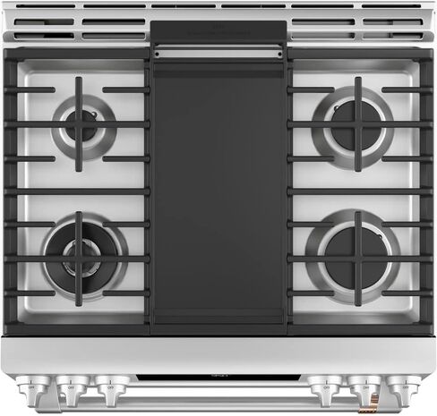 GE C2S950P2MS1 Cafe 30 inch Smart Double-Oven Range With Convection Bundle with Premium 3 YR CPS Enhanced Protection Pack in Saudi Arabia