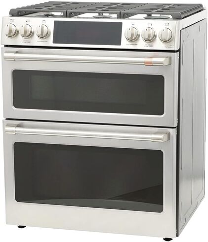 GE C2S950P2MS1 Cafe 30 inch Smart Double-Oven Range With Convection Bundle with Premium 3 YR CPS Enhanced Protection Pack in Saudi Arabia