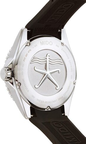 Mido Watch Men Black Ocean Star 200 Automatic Mido Caliber 80 (Base ETA C07.621) Watch in Saudi Arabia
