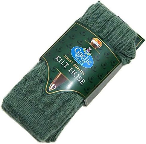 USA Kilts Lovat Ancient Green Kilt Hose Socks in Saudi Arabia