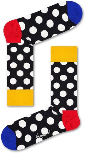 Happy Socks Men's 3-Pack"Super Dad" Socks Gift Box, Black/Red/Blue One Size Black/red/blue in Kuwait