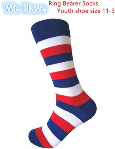 Men's Groomsmen Wedding|Party Events|Gala Collection Stripe Dress socks in Kuwait