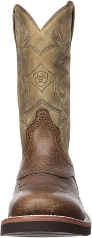 Ariat Men's Heritage Crepe Western Boot, Earth/Brown Bomber, 11 Narrow in Saudi Arabia