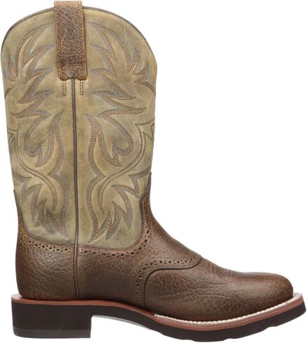 Ariat Men's Heritage Crepe Western Boot, Earth/Brown Bomber, 11 Narrow in Saudi Arabia