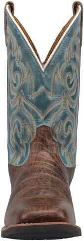 Laredo Mens Bisbee Square Toe Boots Mid Calf - Blue - Size 10.5 D in Kuwait