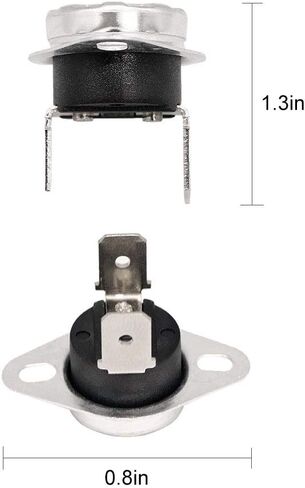 DC96-00887A & DC47-00018A & DC47-00016A مجموعة ترموستات قطع الصمامات الحرارية للمجفف مع الثرمستور المجفف لمجففات سامسونج - يستبدل 2074129 WP35001193 in Saudi Arabia