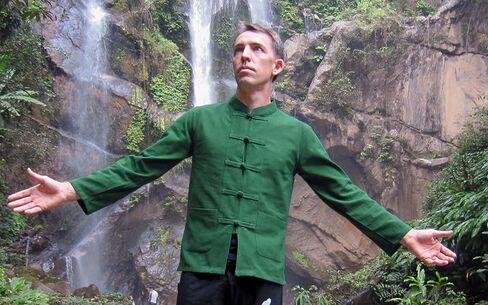 RaanPahMuang Thick Muang Cotton Chinese Jacket Shirt Mandarin Frog Button Front in Kuwait