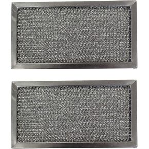 Replacement Aluminum Filters Compatible with Caloric 8113, 42024,715494,786160, 786235, Estate 786235, GE WB2X7274, Kitchenaid 786235, Whirlpool 786235,G-8157, -5-3/4 x 10-3/4 x 3/8 (2PT each SS) (2-Pack) in Saudi Arabia