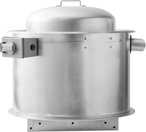 HOODMART 1000 CFM Exhaust Fan for Kitchen Hood | High Speed Direct Drive Fan for Restaurant and Food Truck | Single Phase Motor with Variable Speed Control | Made in USA in Saudi Arabia