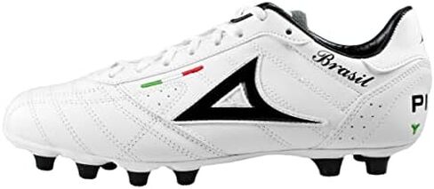 Pirma Brasil Men's Soccer Cleats 0501 Color White/Black Firm Ground in Saudi Arabia