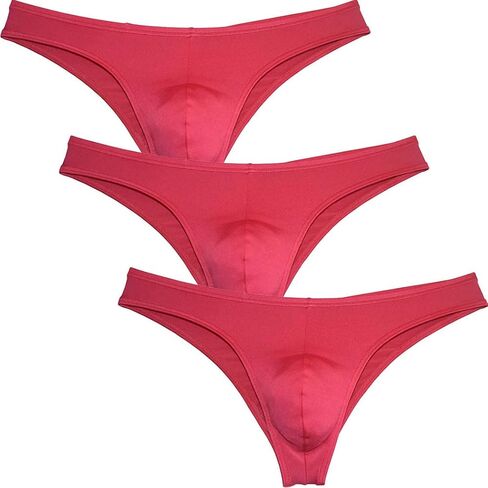 Sexy Men's Bikini Brief Elastic Ruched Back Underwear Cheeky Swim Briefs in Kuwait