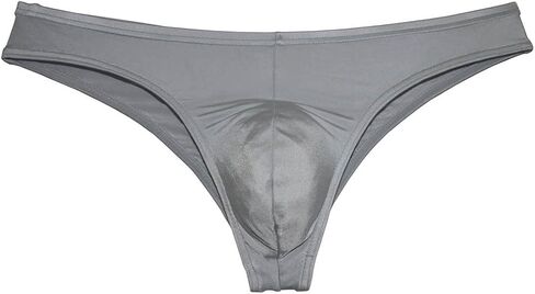 Sexy Men's Bikini Brief Elastic Ruched Back Underwear Cheeky Swim Briefs in Kuwait