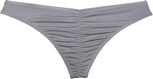Sexy Men's Bikini Brief Elastic Ruched Back Underwear Cheeky Swim Briefs in Kuwait