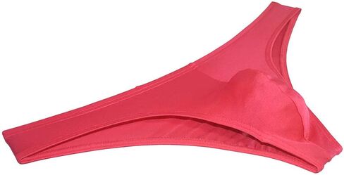 Sexy Men's Bikini Brief Elastic Ruched Back Underwear Cheeky Swim Briefs in Kuwait