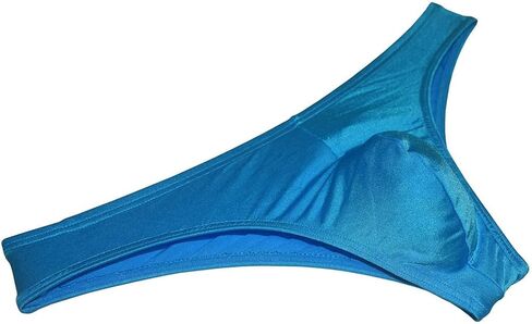 Sexy Men's Bikini Brief Elastic Ruched Back Underwear Cheeky Swim Briefs in Kuwait