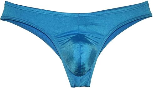 Sexy Men's Bikini Brief Elastic Ruched Back Underwear Cheeky Swim Briefs in Kuwait