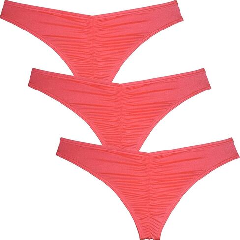 Sexy Men's Bikini Brief Elastic Ruched Back Underwear Cheeky Swim Briefs in Kuwait
