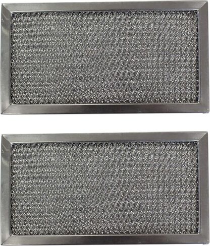 Replacement Aluminum Filters Compatible with Caloric 8113, 42024,715494,786160, 786235, Estate 786235, GE WB2X7274, Kitchenaid 786235, Whirlpool 786235,G-8157, -5-3/4 x 10-3/4 x 3/8 (2PT each SS) (2-Pack) in Saudi Arabia