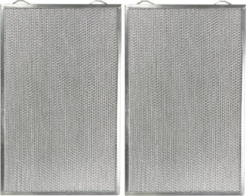 2-Pack Air Filter Factory Replacement For Broan Nutone S97017415, 97017415, BPQDE30, QDE30, QDE30BL, QDE30SS, QDE30WW Range Hood Grease Filters in Saudi Arabia