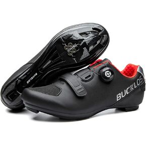 أحذية BUCKLOS Road Bike متوافقة مع Peloton - أحذية ركوب الدراجات في الأماكن المغلقة والخارجية للرجال والنساء بنعل خاص أحذية دوارة قابلة للتنفس مناسبة لمظهر Delta SPD/SPD SL in Kuwait
