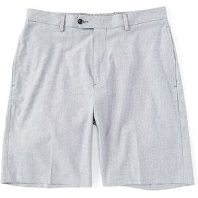 Cremieux Daniel Signature Classic-Fit Flat-Front Solid Oxford 9" Shorts S95HT301 in Saudi Arabia