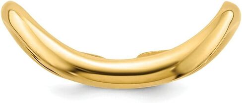 Lex & Lu 14k Gold Polished Adjustable Wave Toe Ring in Saudi Arabia