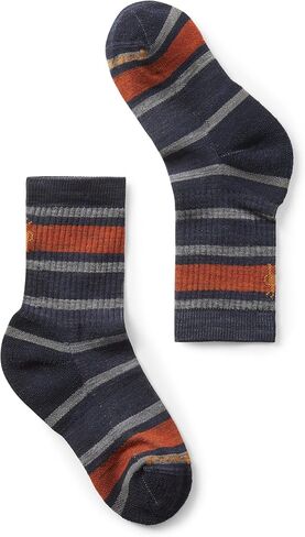 Smartwool Hike Light Cushion Striped Crew (Toddler/Little Big Kid) in Saudi Arabia