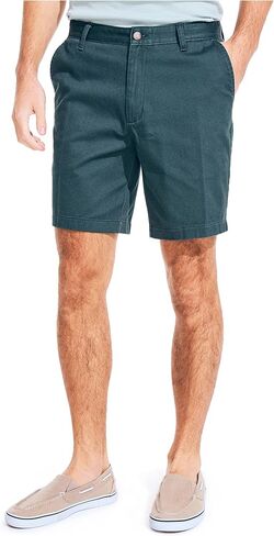 Nautica Men's 8.5" Deck Short, Oyster Brown, 32W in Saudi Arabia