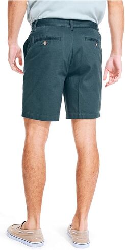 Nautica Men's 8.5" Deck Short, Oyster Brown, 32W in Saudi Arabia