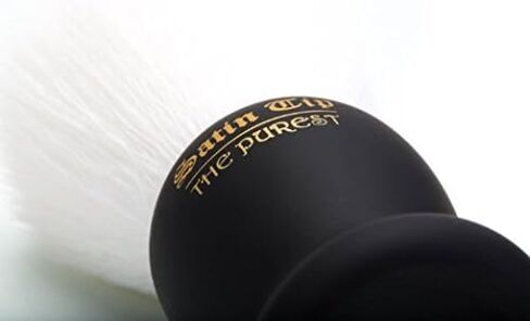 Satin Tip – The Purest, Shave Brush (Synthetic, White, Soft Touch, Case) in Saudi Arabia