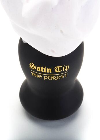 Satin Tip – The Purest, Shave Brush (Synthetic, White, Soft Touch, Case) in Saudi Arabia