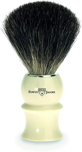 Edwin Jagger Pure Badger Hair Shaving Brush, Medium … (Imitation Turtle Shell) in Saudi Arabia