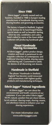 Edwin Jagger Pure Badger Hair Shaving Brush, Medium … (Imitation Turtle Shell) in Saudi Arabia