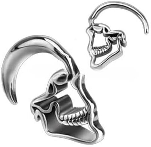 Skull Hanging 316L Surgical Steel Taper in Saudi Arabia