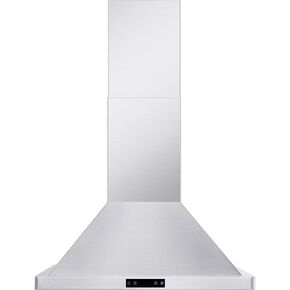 DKB 30" Inch Range Hood Wall Mounted Brushed Stainless Steel Kitchen Vent With 600 CFM in Saudi Arabia