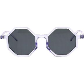 Pimp Octagon Squared Hippie Plastic Sunglasses in Saudi Arabia
