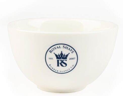 RoyalShave Ceramic Shaving Bowl - Mug for Shave Soaps! (White) in Saudi Arabia