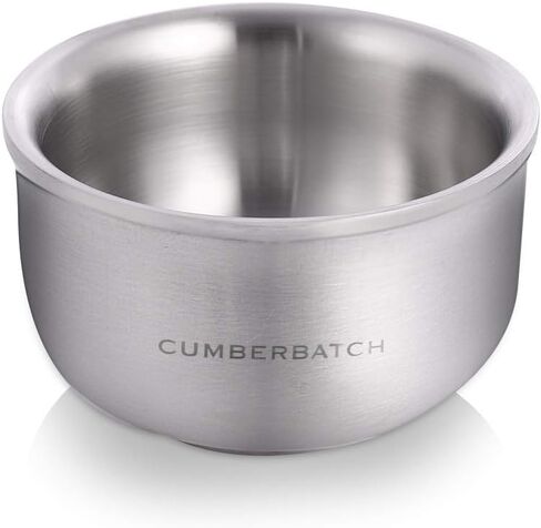 Cumberbatch Stainless Steel Shaving Bowl For Men, Men's Shaving Soap Bowl in Saudi Arabia