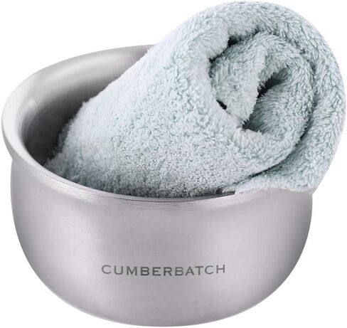 Cumberbatch Stainless Steel Shaving Bowl For Men, Men's Shaving Soap Bowl in Saudi Arabia
