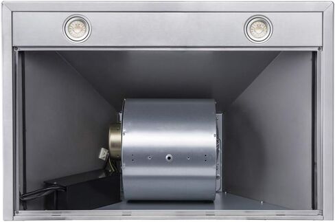 DKB 30" Inch Range Hood Wall Mounted Brushed Stainless Steel Kitchen Vent With 600 CFM in Saudi Arabia